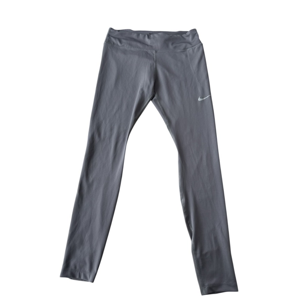 Nike Dri Fit Womens Running Leggings Stretch Activewear‎ Full Length Size Large